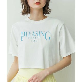 センスオブプレイスバイアーバンリサーチ(SENSE OF PLACE by URBAN RESEARCH)の【GRAPHIC-A】グラフィッククロップドTシャツ(半袖)(カットソー(長袖/七分))