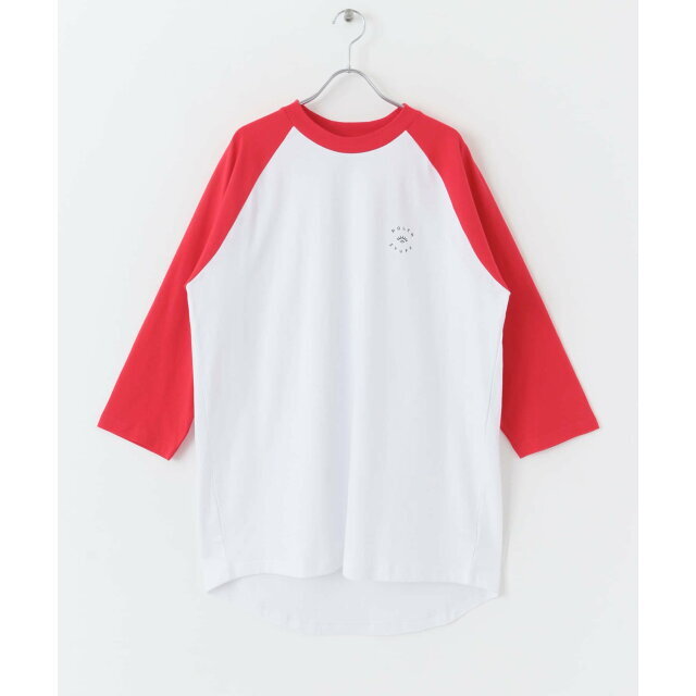 Sonny Label(サニーレーベル)の【RED】POLeR EYE GAZER RAGLAN SLEEVE メンズのトップス(Tシャツ/カットソー(半袖/袖なし))の商品写真