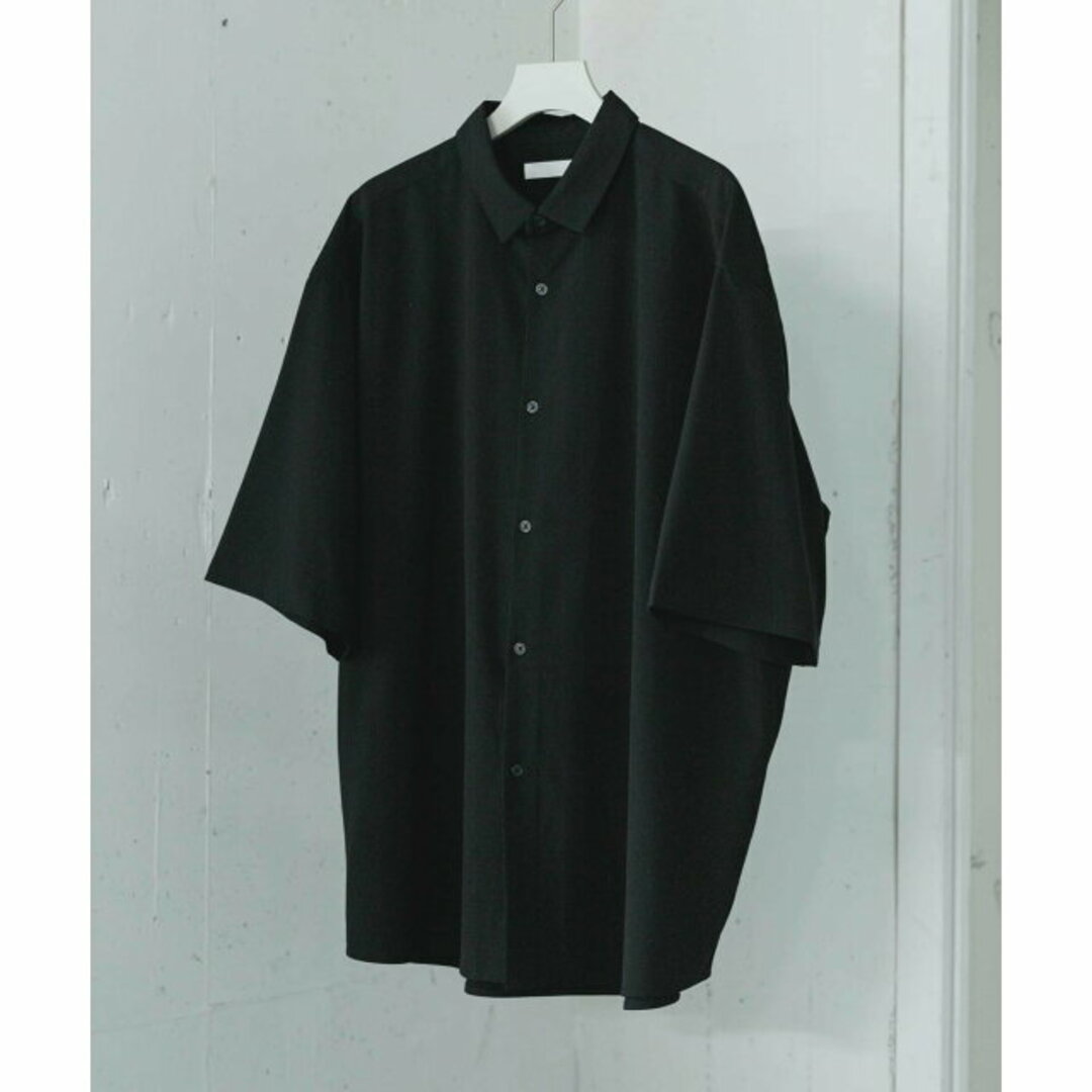 【BLACK】エクストラルーズシャツ(5分袖)