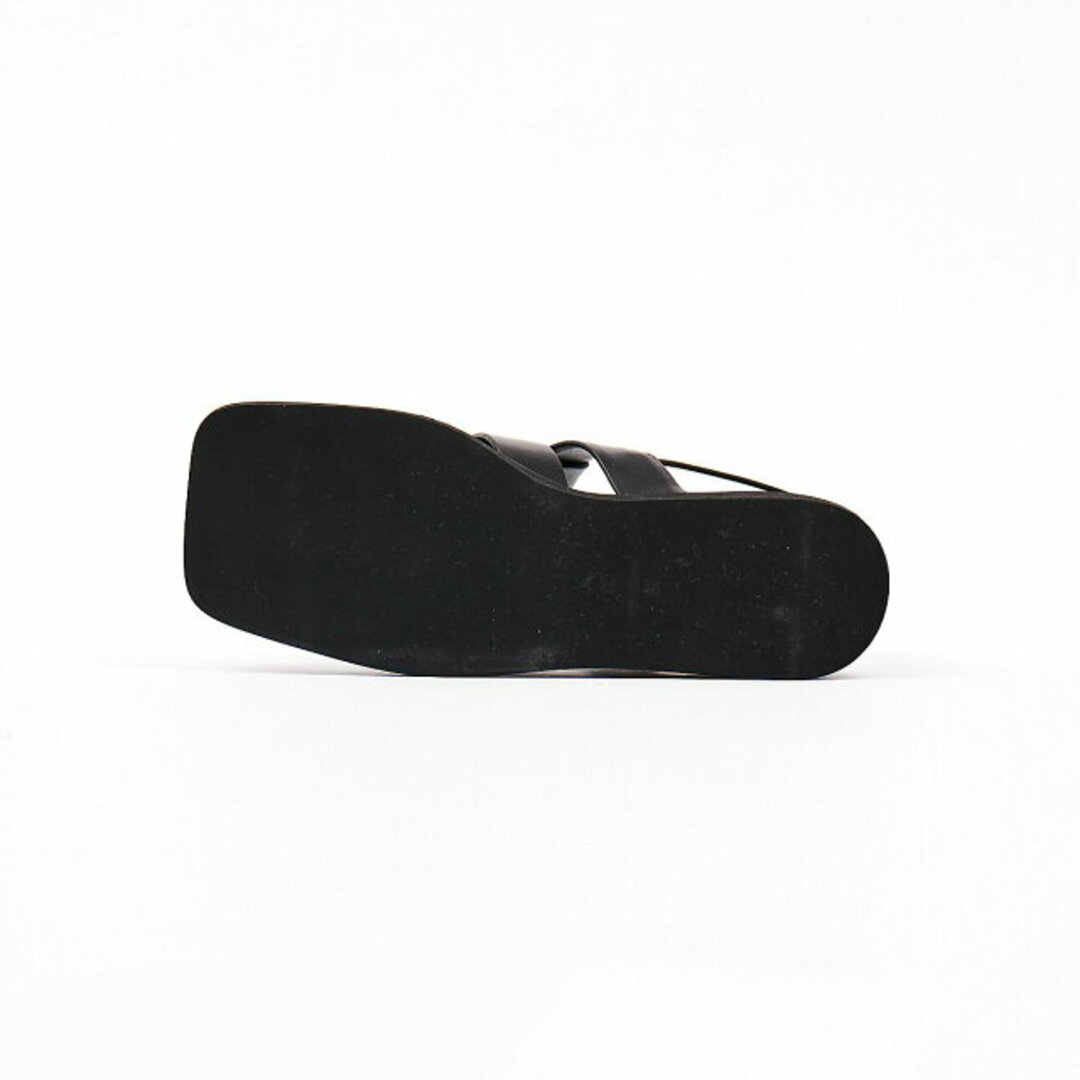 AU BANNISTER(オゥバニスター)の【ブラック】【35】【LAROUTE】スクエアメッシュサンダル レディースの靴/シューズ(サンダル)の商品写真