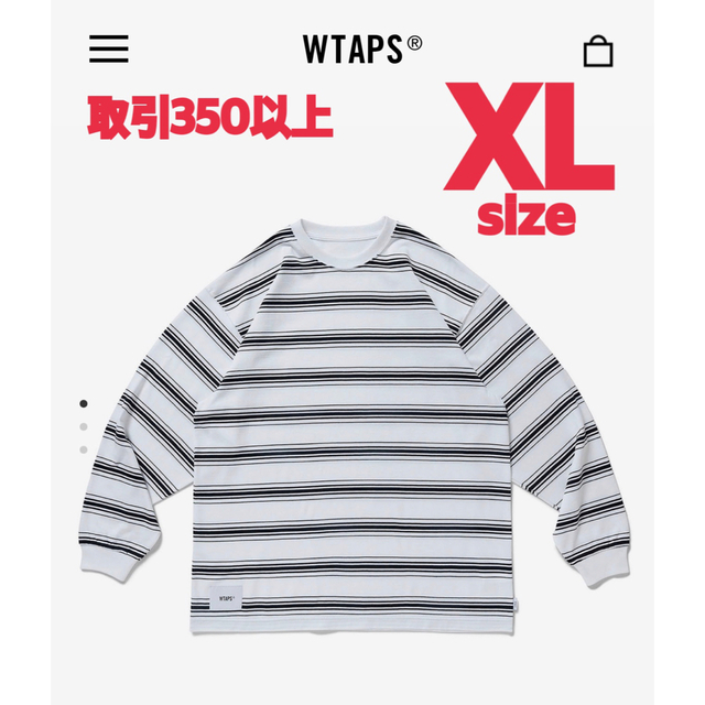 Wtaps   WTAPS FW BDY  LS T SHIRT WHITE XLの通販 by でぶ