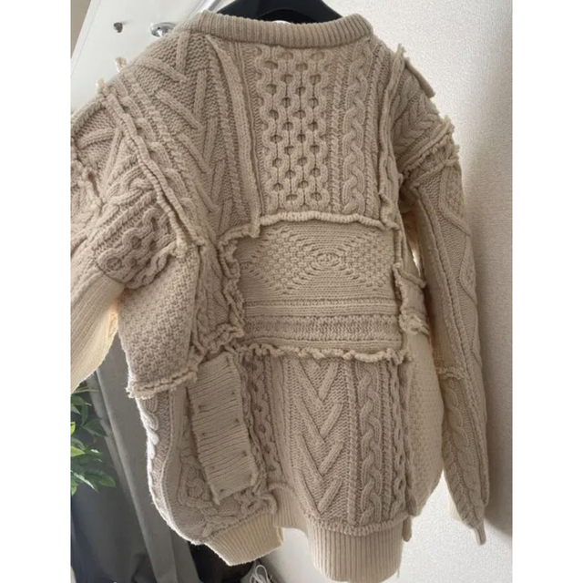 stein(シュタイン)のstein OVERSIZED INTERLACED CABLE KNIT メンズのトップス(ニット/セーター)の商品写真