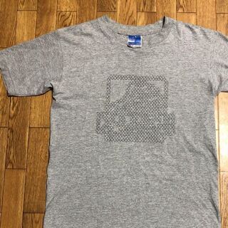 エクストララージ(XLARGE)の90s USA製 XLARGE Tシャツ グレー 矢印ロゴ Sサイズ 古着(Tシャツ/カットソー(半袖/袖なし))