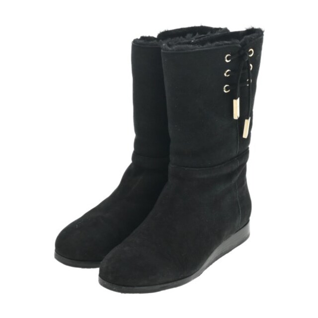 JIMMY CHOO ジミーチュー ブーツ 36(22.5cm位) 黒 - ブーツ