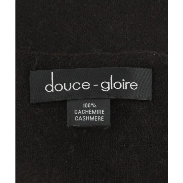 在庫有 Douce Gloire ドゥーズグロクール ストール - 茶 【古着