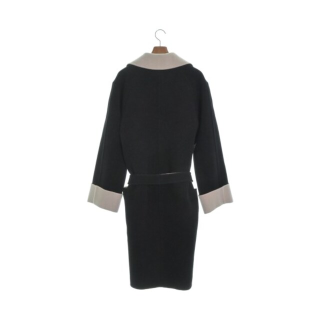 HELMUT LANG ヘルムートラング コート(その他) S 黒x白 | www