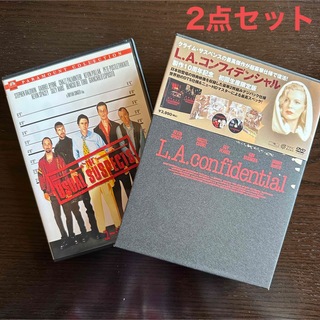 L.A.コンフィデンシャル  ユージュアルサスペクツ　映画DVD２点セット(外国映画)
