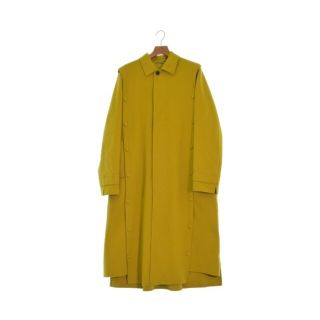 ヴァレンティノ(VALENTINO)のVALENTINO ヴァレンティノ ステンカラーコート 44(S位) マスタード 【古着】【中古】(ステンカラーコート)