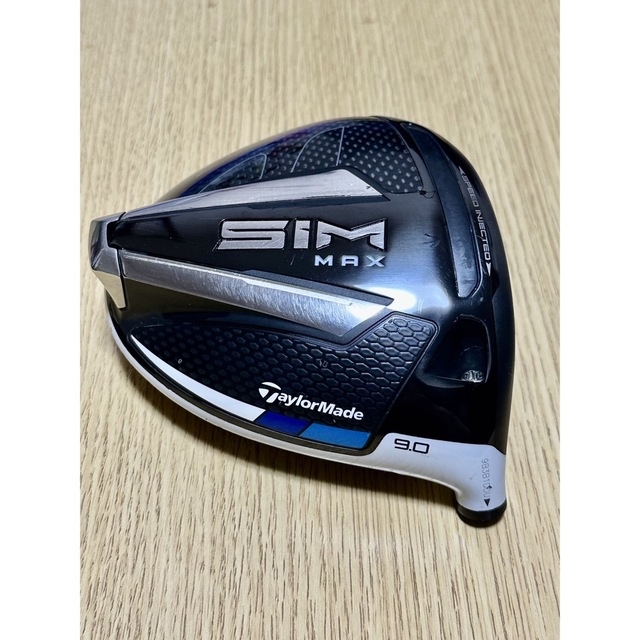 SIM MAX ドライバー 9.0度ヘッド+カバー-