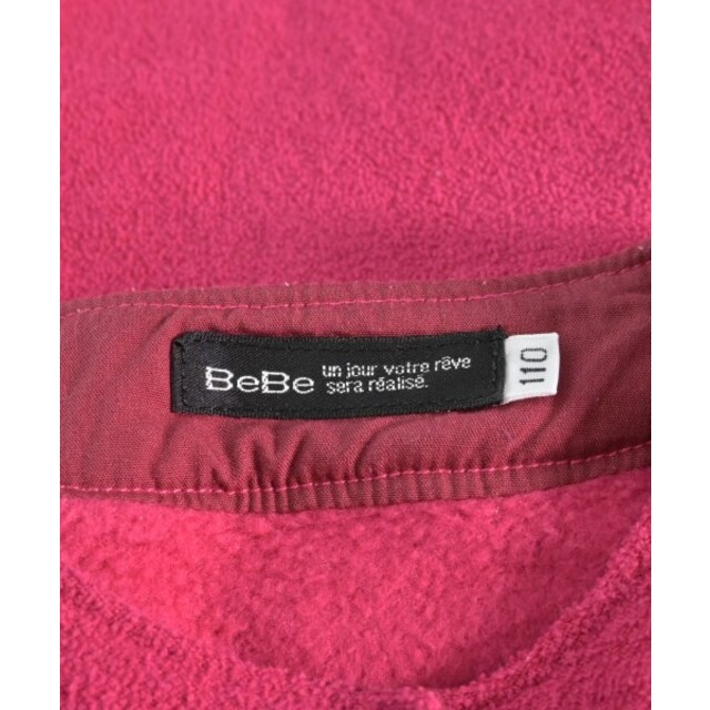 BeBe(ベベ)のBeBe ベベ ブルゾン（その他） 110 ピンク 【古着】【中古】 キッズ/ベビー/マタニティのキッズ服女の子用(90cm~)(ジャケット/上着)の商品写真