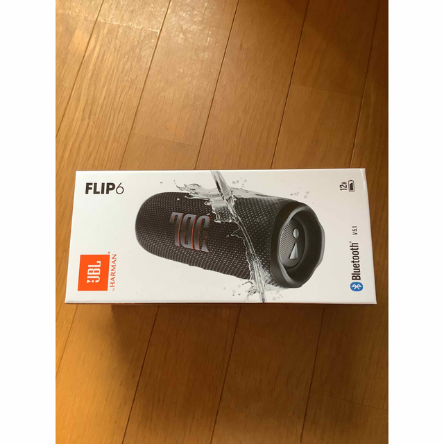 JBL FLIP6 Bluetoothスピーカー ブラック FLIP6BLKオーディオ機器