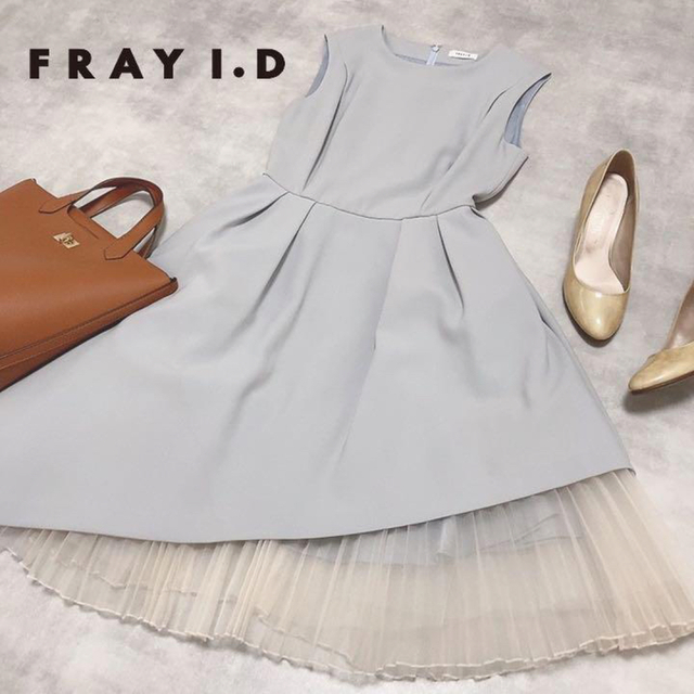 FRAY I.D(フレイアイディー)のFRAY.ID ドレス　結婚式、フォーマル レディースのフォーマル/ドレス(ミディアムドレス)の商品写真