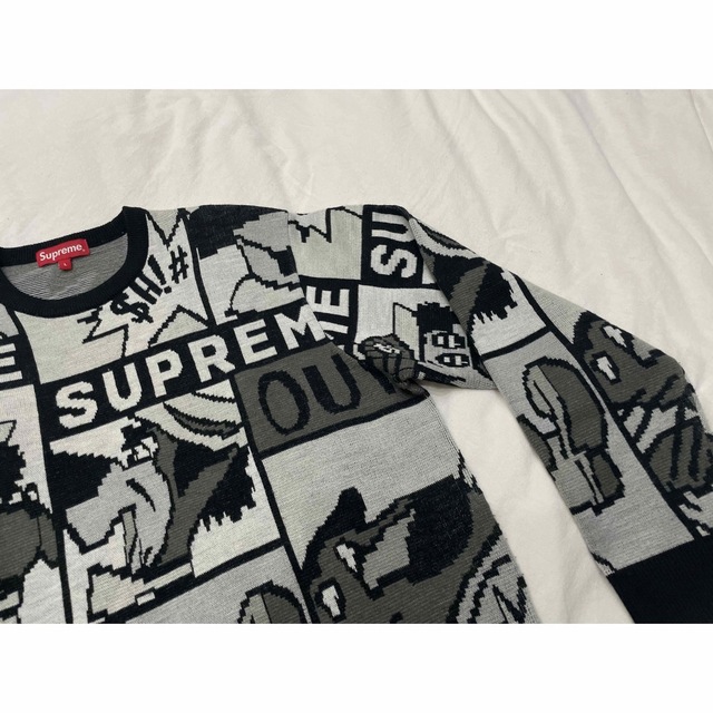 (XL)Supreme cartoon Sweaterカートゥーンセーター