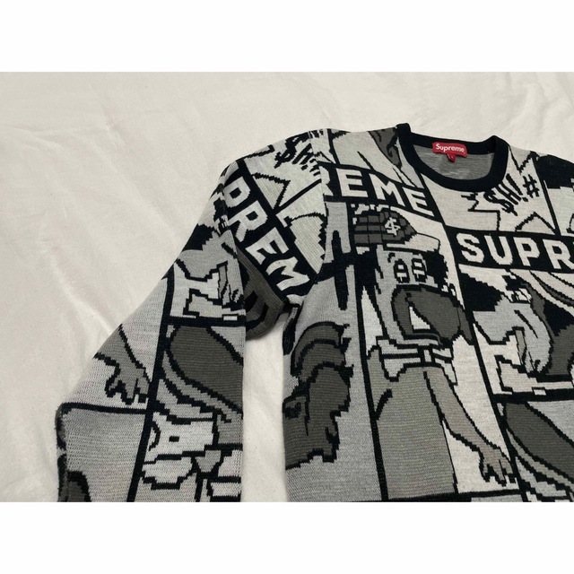 【綺麗】supreme cartoon sweater カートゥーン　セーター 1