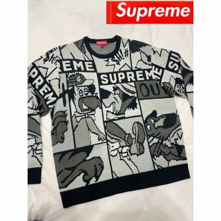 シュプリーム(Supreme)の【綺麗】supreme cartoon sweater カートゥーン　セーター(ニット/セーター)