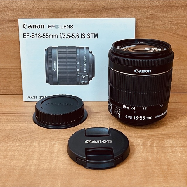 ☘️未使用品☘️キャノン Canon 18-55mm IS STM☘️標準レンズ