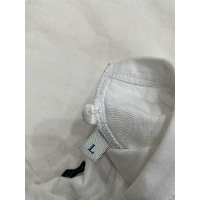 【綺麗】MONCLER 袖ワッペン アニメ刺繍Tシャツ モンダック 刺繍 L