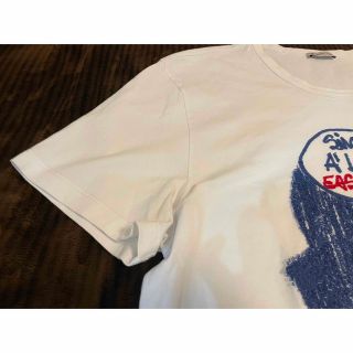 MONCLER - 【綺麗】MONCLER 袖ワッペン アニメ刺繍Tシャツ モンダック