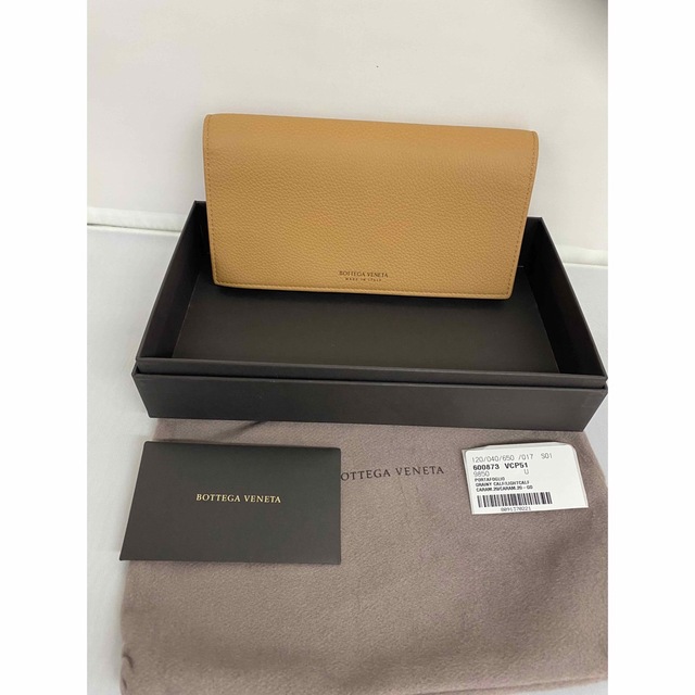 予約受付中】 Bottega ボッテガべネタ長財布二つ折り新品未使用品正規