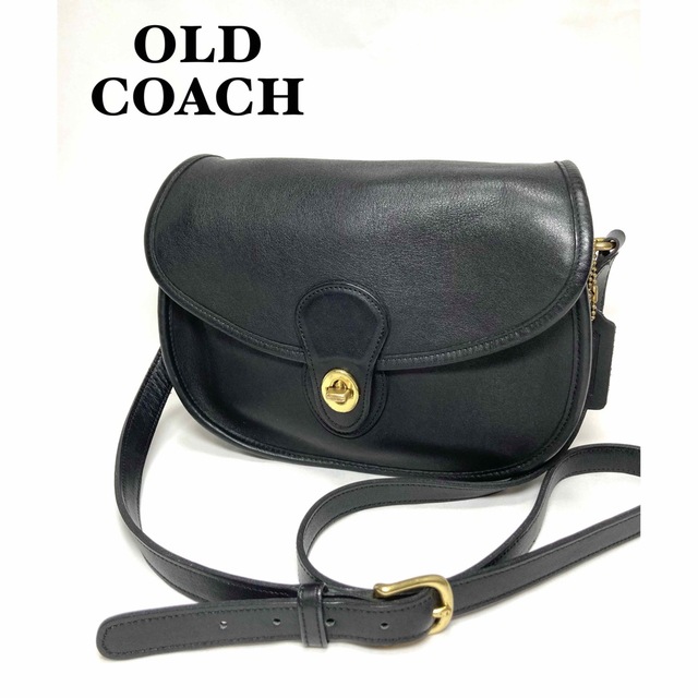 【美品】COACH オールドコーチ　ショルダーバッグ　ターンロック　9954