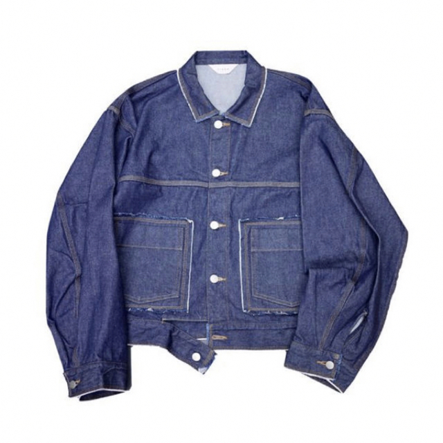 JieDa DENIM SHORT JACKET 18aw