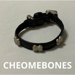 CHROMEBONES　クロムボーン　首輪　ブラック　長期保管品(犬)