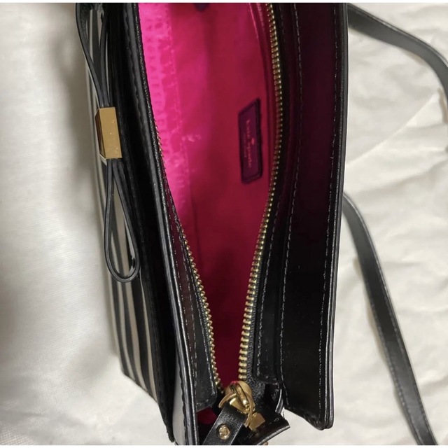 ケイトスペード  ボーダー　ショルダーバッグ　 KATE SPADE