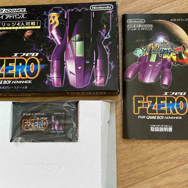 任天堂(ニンテンドウ)のGAME BOY ADVANCE F-ZERO エンタメ/ホビーのゲームソフト/ゲーム機本体(携帯用ゲームソフト)の商品写真