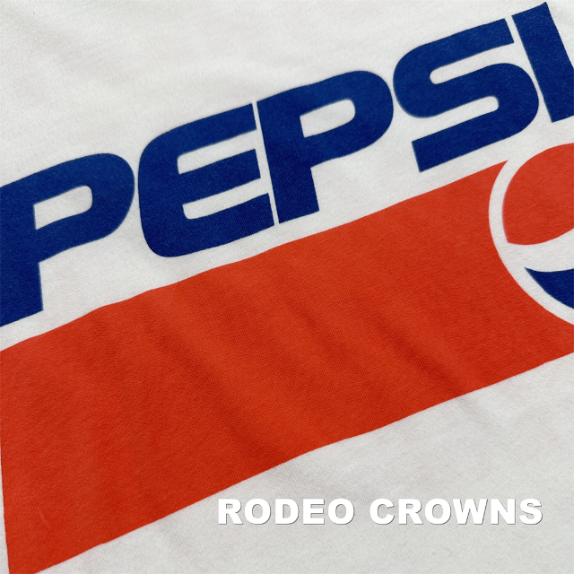 RODEO CROWNS WIDE BOWL(ロデオクラウンズワイドボウル)の【RODEO CROWNS】PEPSIコラボ ロングTシャツ タグ付未使用 レディースのトップス(Tシャツ(長袖/七分))の商品写真