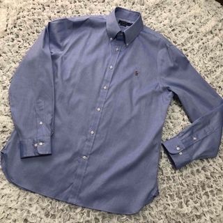 ポロラルフローレン(POLO RALPH LAUREN)のポロラルフローレン　ドレスシャツ(薄手)XL 綿100%(シャツ)