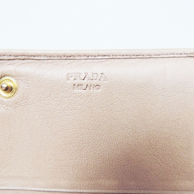 PRADA(プラダ)のプラダ 長財布 ギャザーウォレット 1M1132 レディースのファッション小物(財布)の商品写真