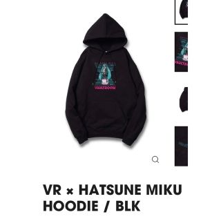 ボルトルーム vault room ×初音ミク  23AW  HATSUNE MIKU HOODIE コラボフーディパーカー メンズ L