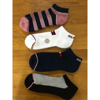 トミーヒルフィガー(TOMMY HILFIGER)の新品トミーヒルフィガーTOMMY HILFIGERメンズソックス4足セット109(ソックス)