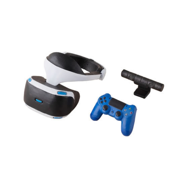 PlayStation(プレイステーション)のPlayStation 4&PlayStation VR ガチャ　全4種　コンプ エンタメ/ホビーのフィギュア(その他)の商品写真