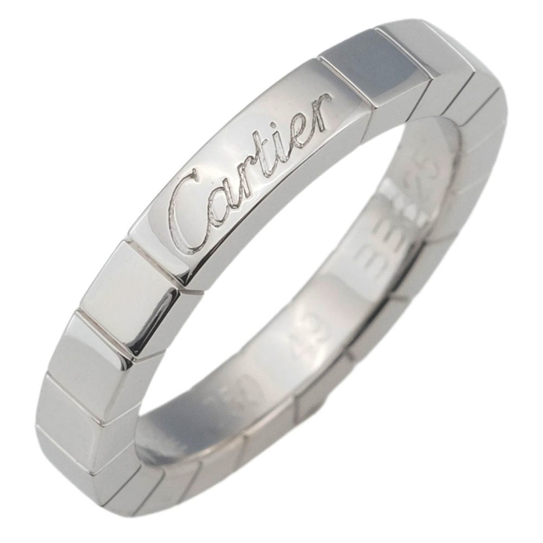 【CARTIER】カルティエ ラニエール 5.97g K18ホワイトゴールド 9号 レディース リング・指輪