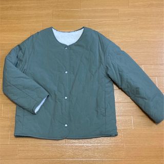 ユニクロ(UNIQLO)の【専用】キルティングボアリバーシブルジャケット(ブルゾン)