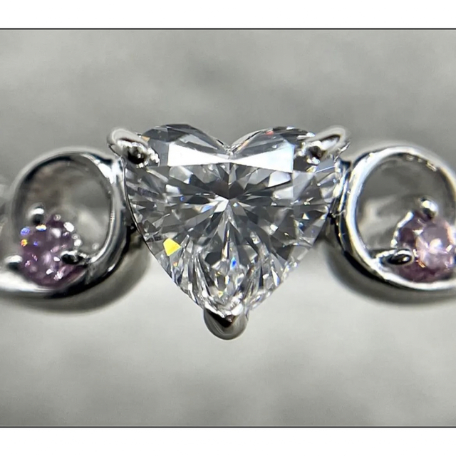 JA704☆最高級 ダイヤモンド0.506ct プラチナ リング 鑑別付の通販 by
