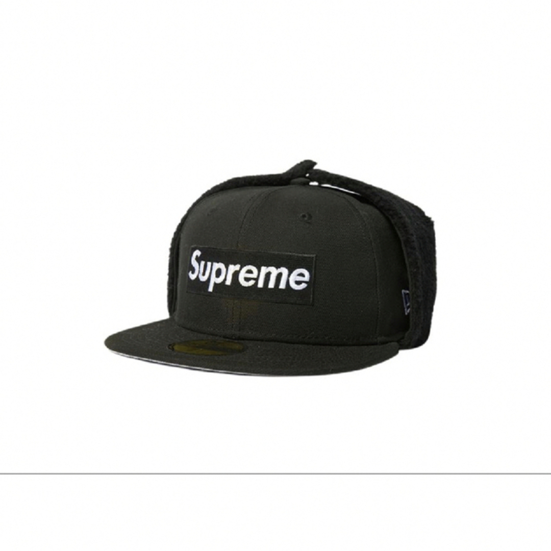 Supreme Earflap Box Logo New Era Black