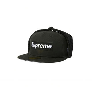 Supreme Earflap Box Logo New Era Cap試着のみ