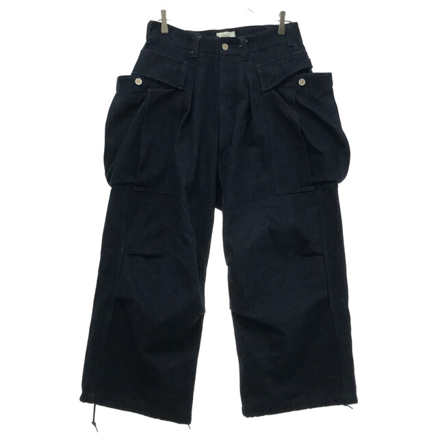 HERILL ヘリル 22SS HL Denim Cargo Pants デニム カーゴ パンツ インディゴ 22030HL80901の通販 by BRINGラクマ店｜ラクマ