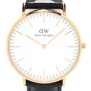 ダニエルウェリントン(Daniel Wellington)のダニエルウェリントン 腕時計 - O36R3 白(腕時計)