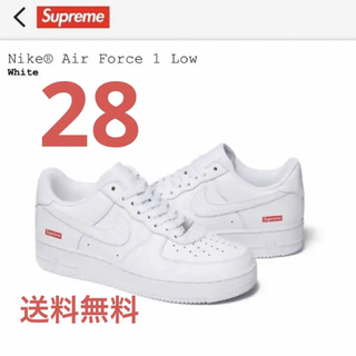 シュプリーム(Supreme)のSupreme  Nike Air Force 1 Low  white  白(スニーカー)