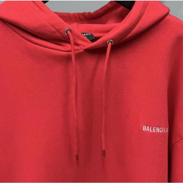 最新売れ筋 balenciaga デストロイ 確実正規品パーカー赤 www.bass-boat.jp