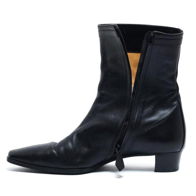 Hermes - エルメス ショートブーツ 36 1/2 - 黒の通販 by ブランディア