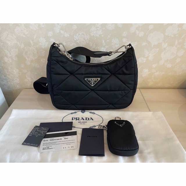 Prada Re-Nylon パデッド ショルダーバッグ