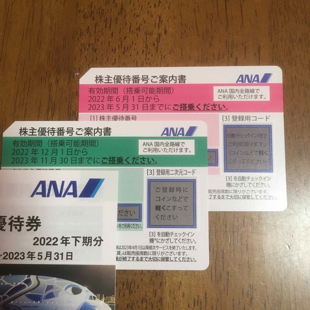 ANA 株主優待　全日空