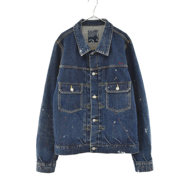 VISVIM ヴィスヴィム ICT SS 101 JKT DMGD ダメージ加工 デニム