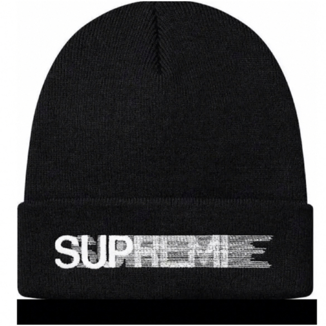 Supreme Motion Logo Beanie "Black"