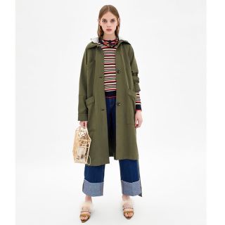 ザラ(ZARA)のZARA / ザラ フード付き トレンチコート(トレンチコート)