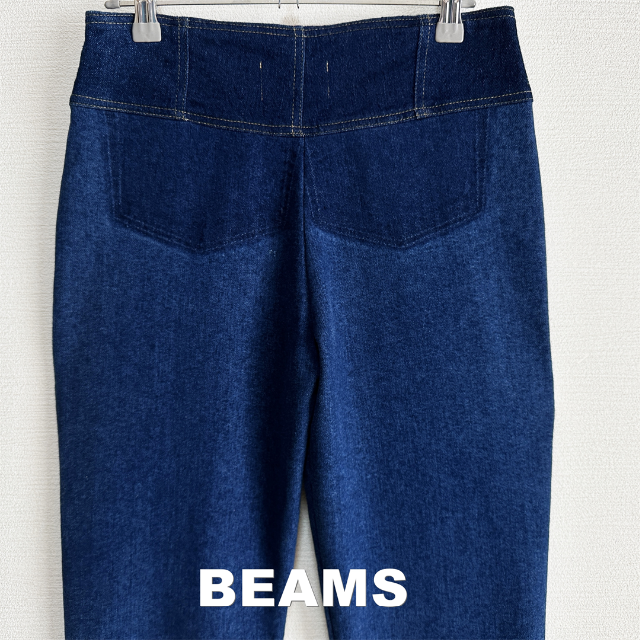 77CIRCA(ナナナナサーカ)の【77circa×BEAMS】ナナナナサーカ別注 ビームス デニム タグ付未使用 レディースのパンツ(デニム/ジーンズ)の商品写真